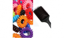 Women’s Hair Buns Ties Hair Fashion Accessories Bun Hair Styleing Tool, 14.99, Groupon,